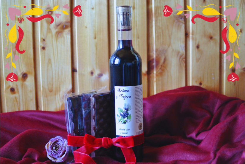 Valentínska sada víno + čokoláda