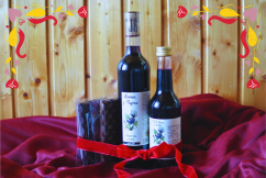 Valentínska sada víno + čokoláda + šťava